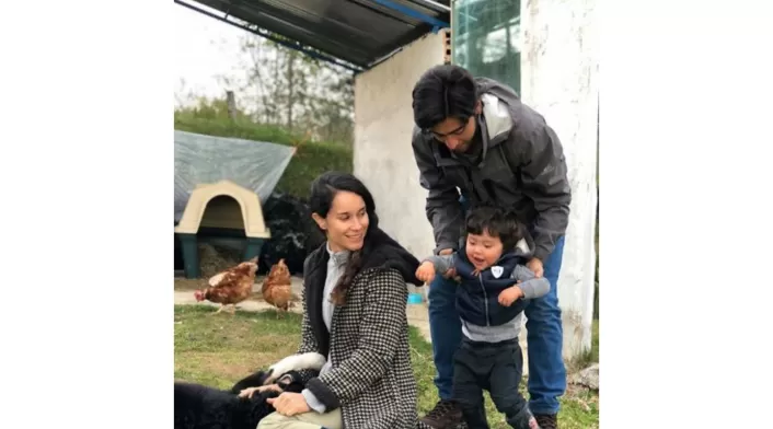 Variel Sánchez y Estefania Godoy