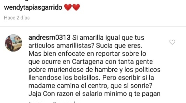 Liliana Campos realizó la advertencia cuando entraba a una nueva diligencia judicial que se adelanta por su caso.