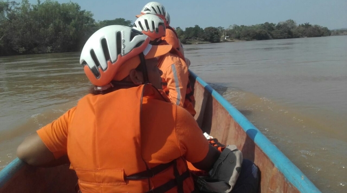 Socorristas rio Orinoco