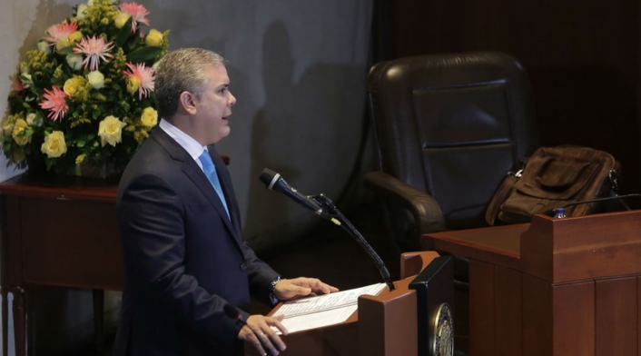 Presidente Iván Duque ante la Corte Constitucional Presidente Iván Duque ante la Corte Constitucional