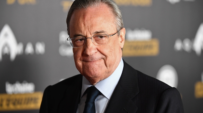 Florentino Pérez, presidente del Real Madrid