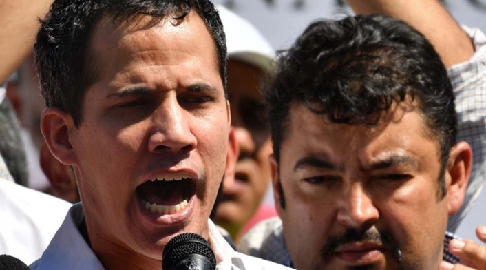 Juan Guaidó y Roberto Marrero