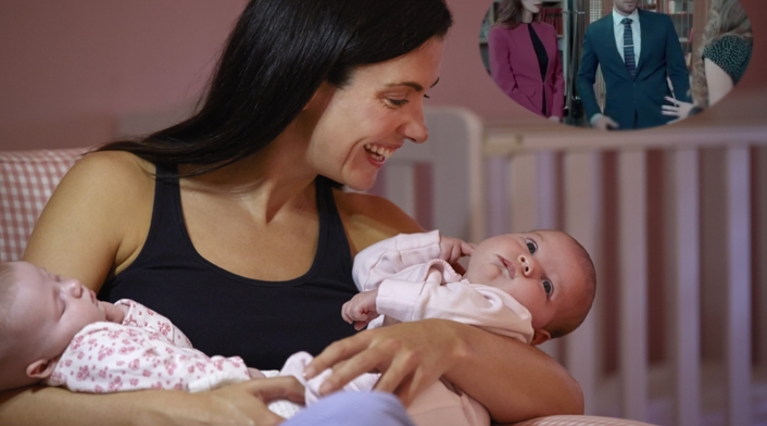 la fecundación Heteropaternal se caracteriza por un embarazo de mellizos de diferentes padres.