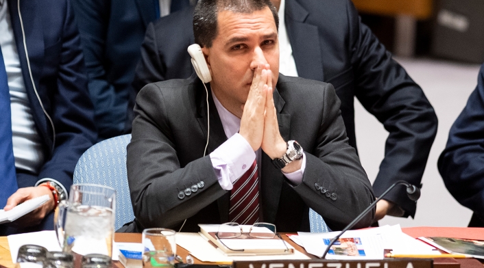 Jorge Arreaza, canciller de Venezuela