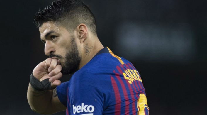 Luis Suárez se lesionó Luis Suárez se lesionó