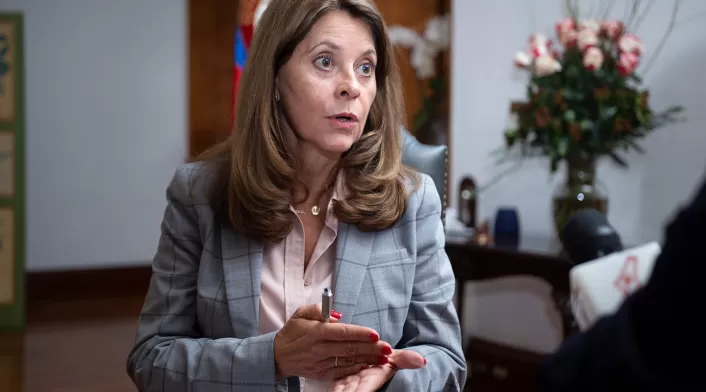 Marta Lucía Ramírez, vicepresidenta de la República