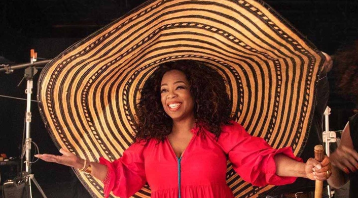 Oprah Winfrey lució artesanías colombianas