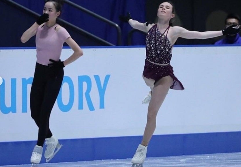 Lim Eun-soo y Mariah Bell