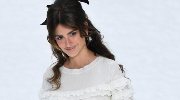 Penélope Cruz en desfile de Chanel