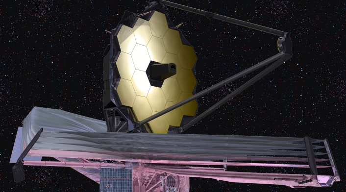 Telescopio Espacial James Webb que la NASA lanzó al espacio Telescopio Espacial James Webb que la NASA lanzó al espacio