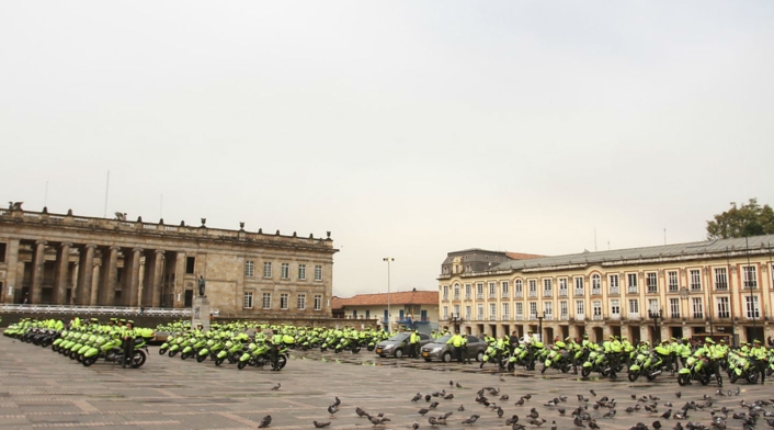Policías en Bogotá Policías en Bogotá