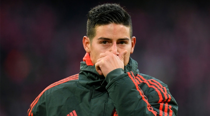 James Rodríguez tiene un futuro incierto en cuanto a continuar en el Bayern Munich