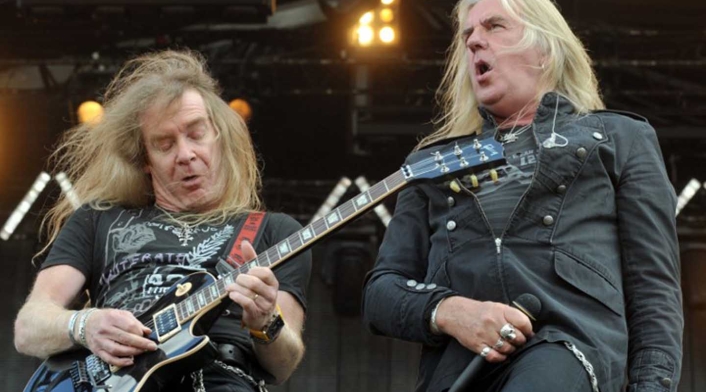 Doug Scarett y Biff Byford