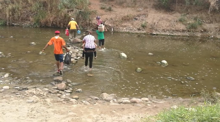 Trochas de la Frontera entre Colombia y Venezuela
