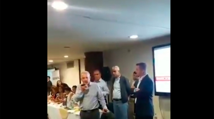 El expresidente Álvaro Uribe en Manizales