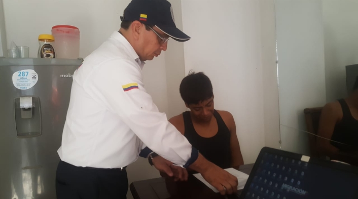 Venezolano detenido en Santa Marta