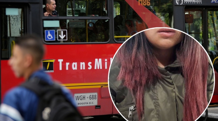 Joven narró como le cortaron el pelo en Transmilenio
