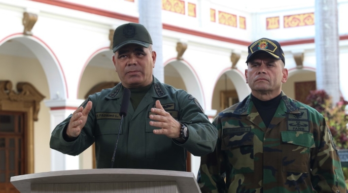 Vladimir Padrino en una declaración