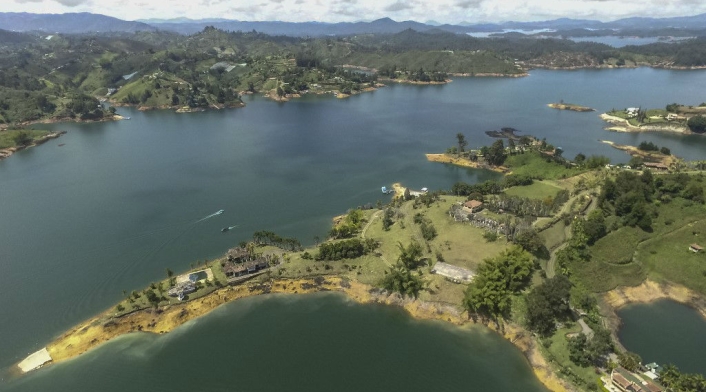 La Manuela, la finca de Pablo Escobar en El Peñol (Antioquia)