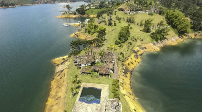 La Manuela, la finca de Pablo Escobar en El Peñol (Antioquia)