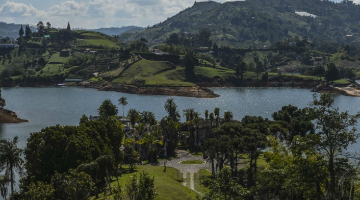 La Manuela, la finca de Pablo Escobar en El Peñol (Antioquia)