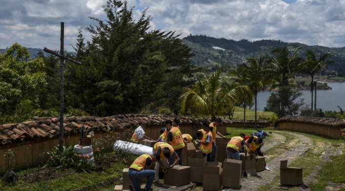 La Manuela, la finca de Pablo Escobar en El Peñol (Antioquia)