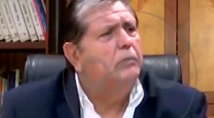 Alan García, expresidente de Perú, horas antes de suicidarse
