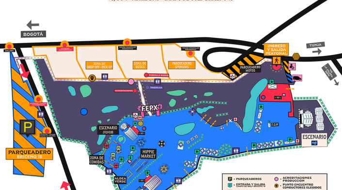 Mapa Estereo Picnic