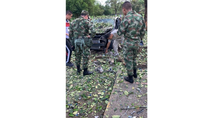 Atentado en cantón militar de Saravena