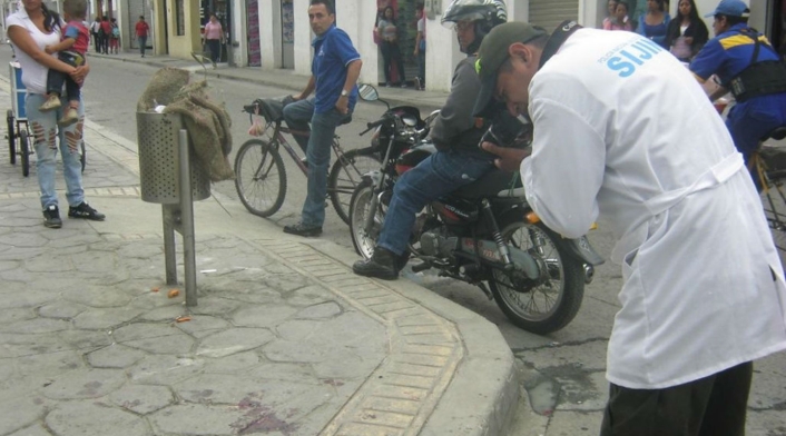 Muerto en balacera Muerto en balacera
