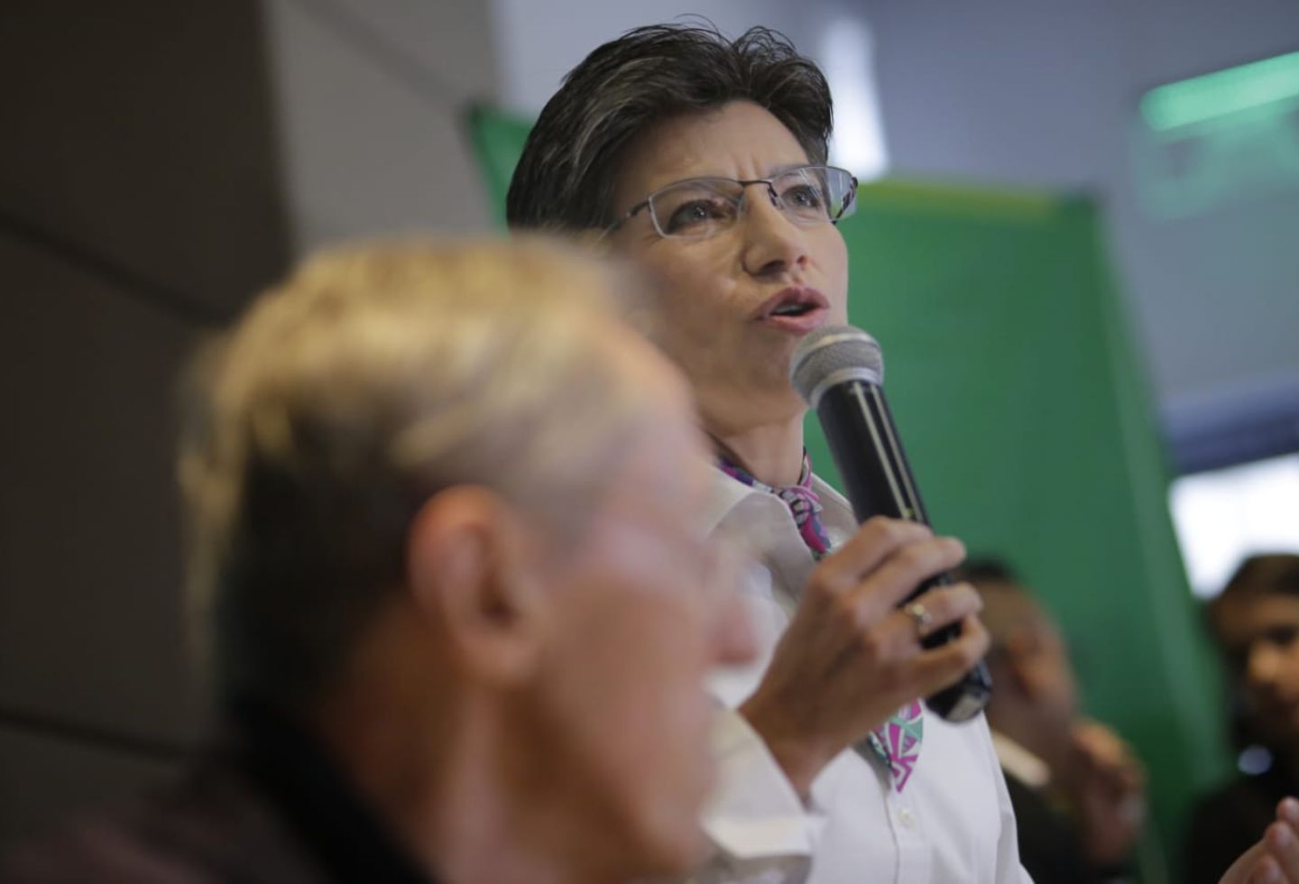 Claudia López resultó ganadora de la candidatura de la Alianza Verde por la Alcaldía de Bogotá. Claudia López resultó ganadora de la candidatura de la Alianza Verde por la Alcaldía de Bogotá.