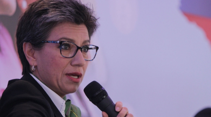Claudia López, alcaldesa de Bogotá