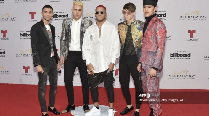 CNCO en los Premios Latin Billboards 2019