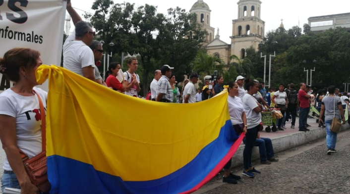 Paro Nacional en Cúcuta Paro Nacional en Cúcuta