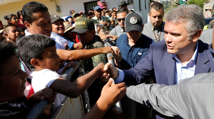 Presidente Iván Duque en Caldono, Cauca Presidente Iván Duque en Caldono, Cauca