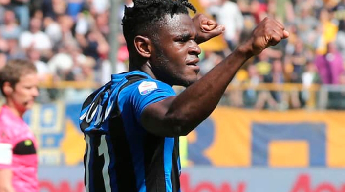Duván Zapata, delantero colombiano del Atalanta