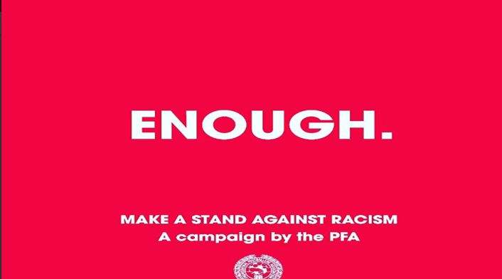 #Enough lema contra el racismo