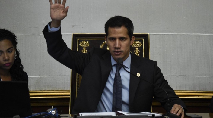 Juan Guaidó, presidente interino de Venezuela. Juan Guaidó, presidente interino de Venezuela.