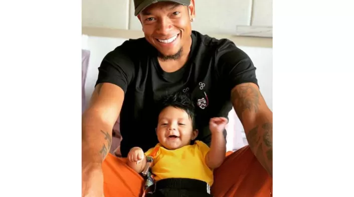 Fredy Guarín y su hijo Jacobo Fredy Guarín y su hijo Jacobo