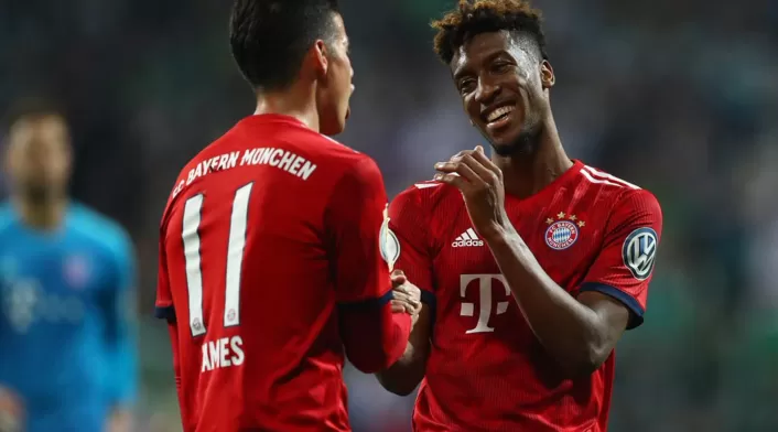 James Rodríguez ingresó al segundo tiempo del juego James Rodríguez ingresó al segundo tiempo del juego