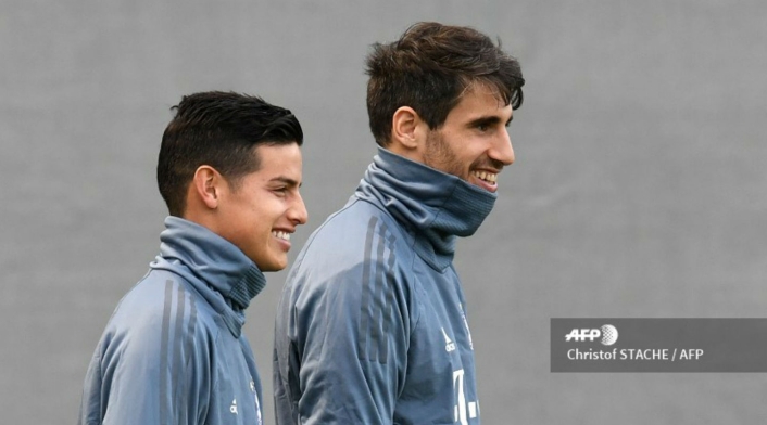 James Rodríguez entrenando con el Bayern Munich James Rodríguez entrenando con el Bayern Munich