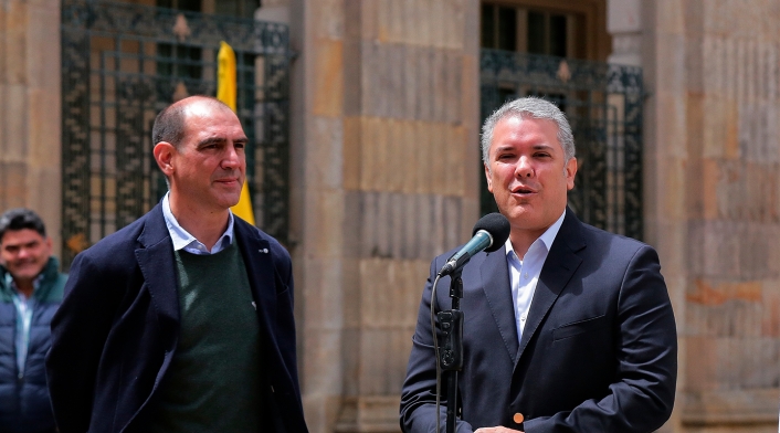 Jorge Mario Eastman, embajador de Colombia en el Vaticano