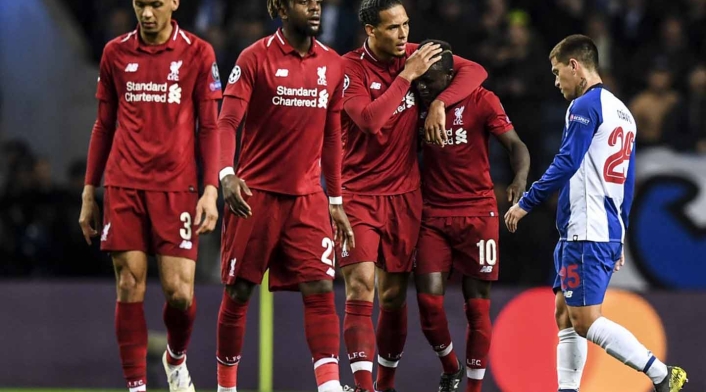 Liverpool derrotó al Porto. Liverpool derrotó al Porto.