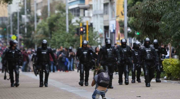 Manifestaciones en la Plaza de Bolívar 25 de abril de 2019