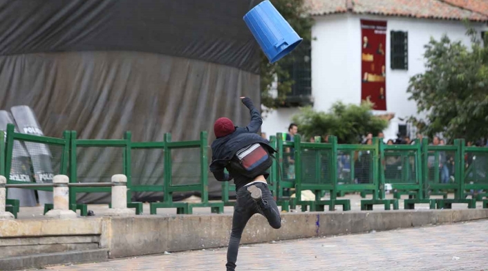 Manifestaciones en la Plaza de Bolívar 25 de abril de 2019