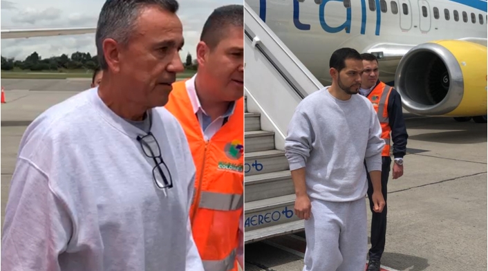 Mauricio Santoyo y Leonardo Pinilla, deportados a Colombia Mauricio Santoyo y Leonardo Pinilla, deportados a Colombia