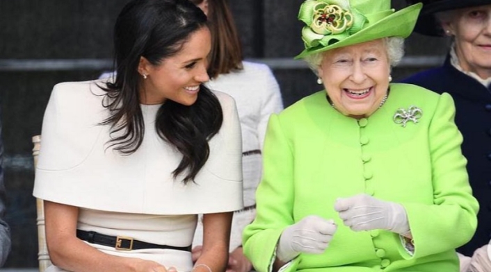 Meghan y la reina