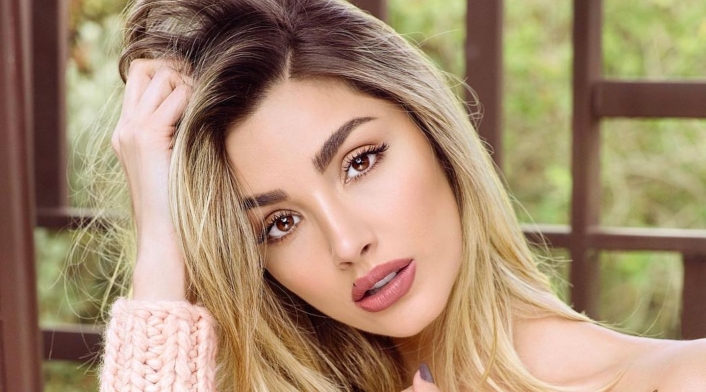 Melina Martínez, presentadora de televisión.