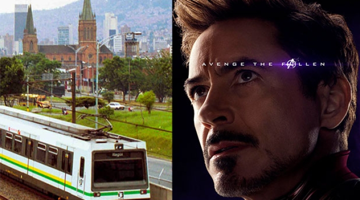 Metro de Medellín y Tony Stark Metro de Medellín y Tony Stark