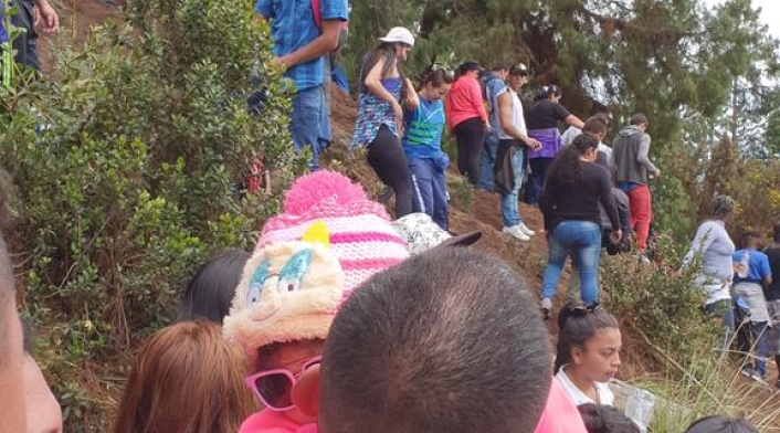 Sendero peatonal de Monserrate